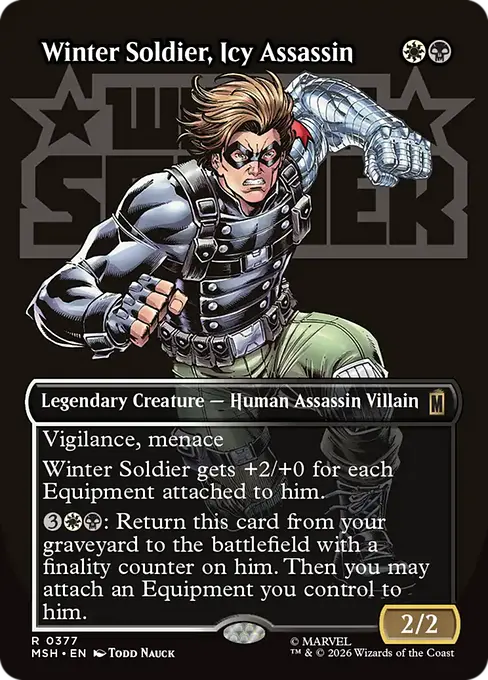 Winter Soldier, Icy Assassin [MSH-377] [R]