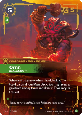 Ornn - Blacksmith [SFD-058] [E]