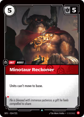 Minotaur Reckoner [SFD-014] [U]