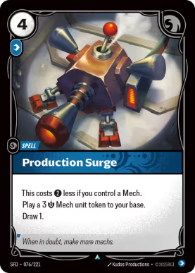 Production Surge [SFD-076] [U]