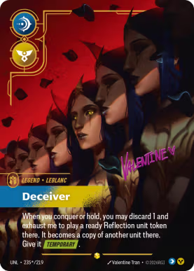 LeBlanc - Deceiver - Signature [UNL-235s] [S]