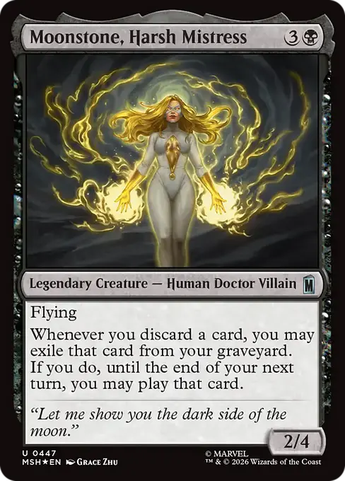 Moonstone, Harsh Mistress (Surge Foil)[MSH-447] [U]