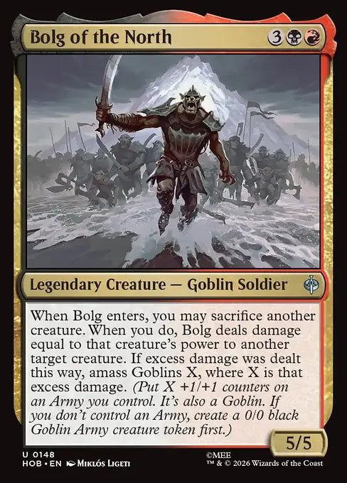 Bolg of the North [HOB-148] [U]