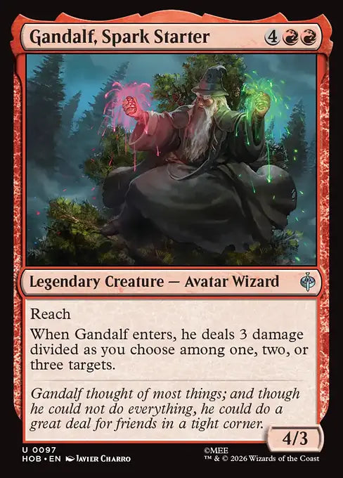 Gandalf, Spark Starter [HOB-097] [U]