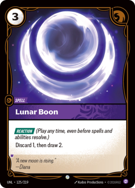 Lunar Boon [UNL-125] [C]