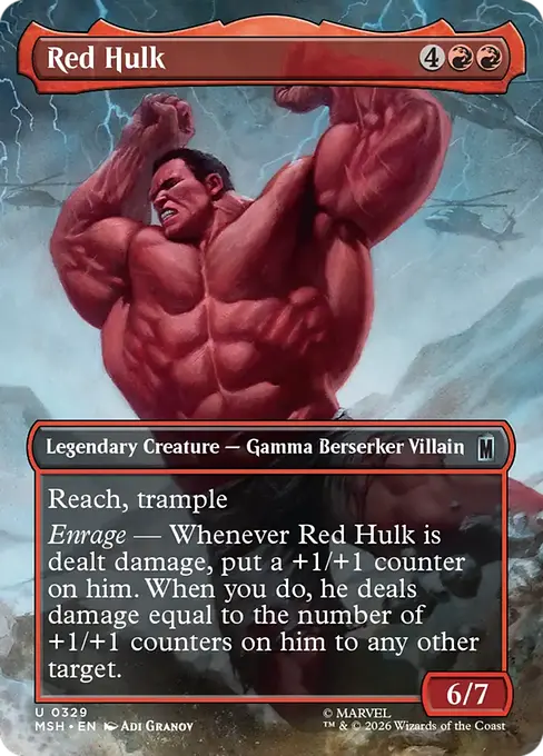 Red Hulk [MSH-329] [U]
