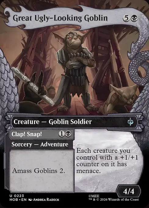 Great Ugly-Looking Goblin // Clap! Snap! [HOB-223] [U]
