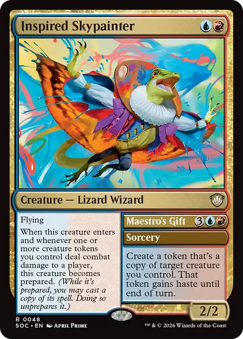 Inspired Skypainter // Maestro's Gift [SOC-048] [R]