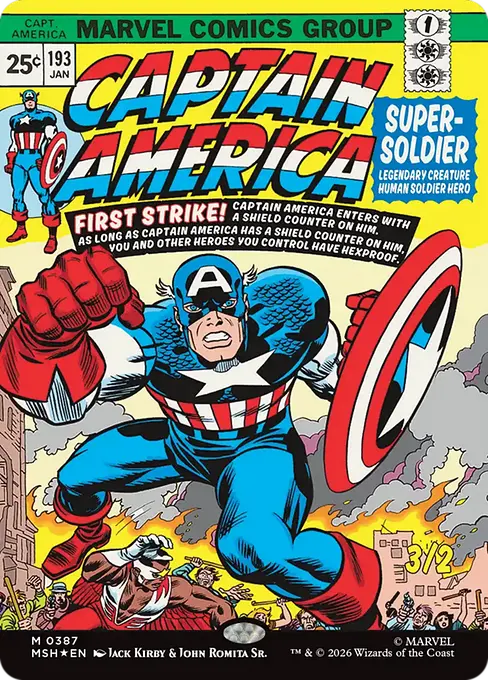 Captain America, Super-Soldier [MSH-387] [M]