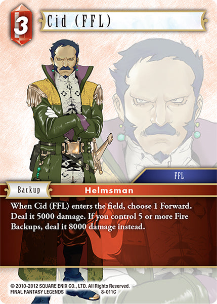 Cid (FFL) (08-011C) [Opus 8]