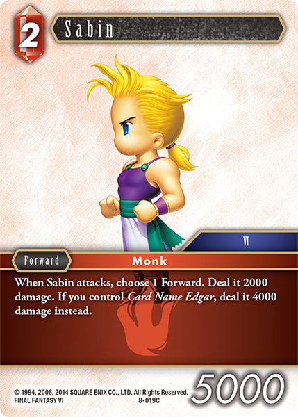 Sabin (08-019C) [Opus 8]
