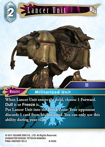 Lancer Unit (08-044C) [Opus 8]