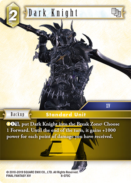 Dark Knight (08-070C) [Opus 8]