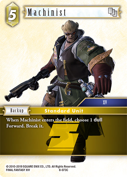 Machinist (08-073C) [Opus 8]