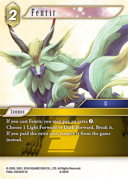 Fenrir (08-081R) [Opus 8]