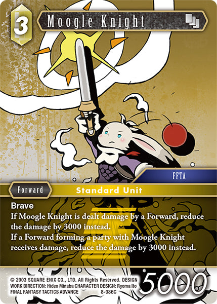 Moogle Knight (08-086C) [Opus 8]
