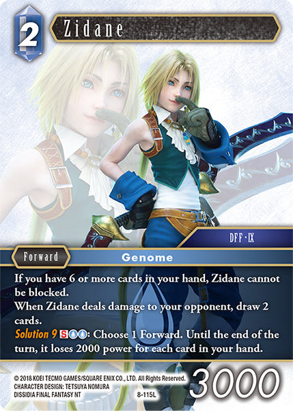 Zidane (08-115L) [Opus 8]
