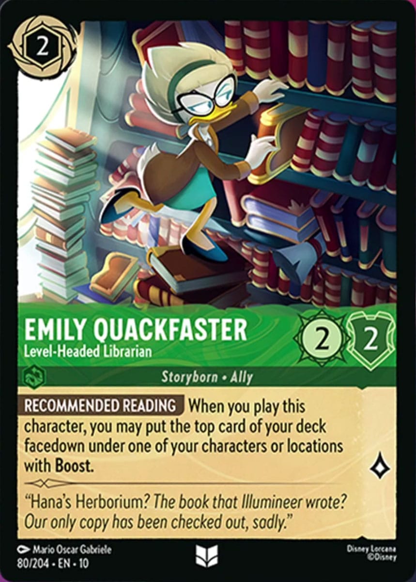 Emily Quackfaster - Level-Headed Librarian [010-080]