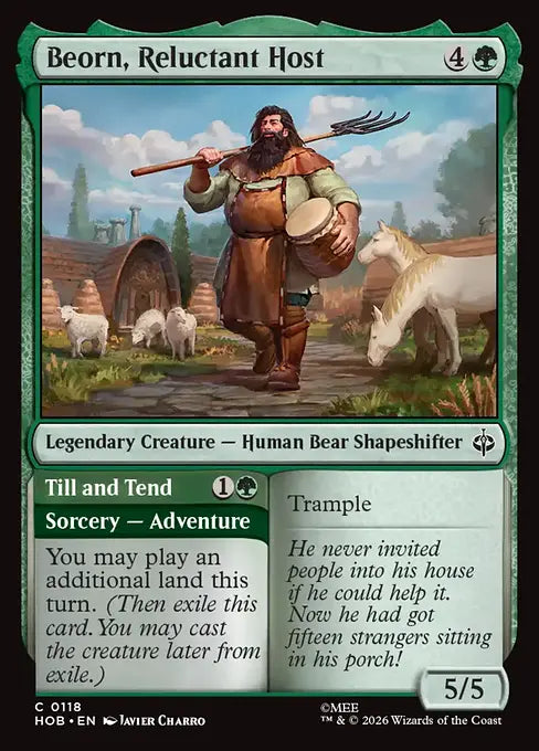 Beorn, Reluctant Host // Till and Tend [HOB-118] [C]