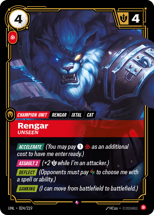 Rengar - Unseen [UNL-024] [R]