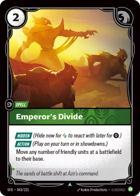 Emperor's Divide [SFD-043] [U]