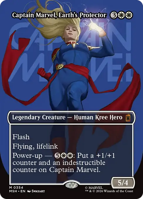Captain Marvel, Earth's Protector [MSH-354] [M]