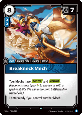 Breakneck Mech [SFD-071] [U]