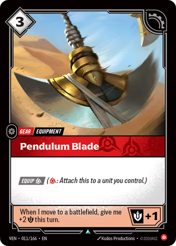 Pendulum Blade [VEN-011U]