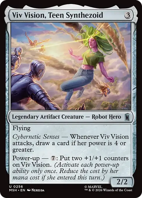 Viv Vision, Teen Synthezoid [MSH-256] [U]