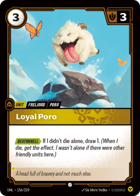 Loyal Poro [UNL-156] [C]