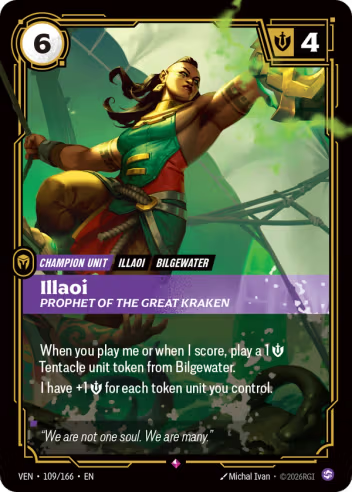 Illaoi - Prophet of the Great Kraken [VEN-109R]