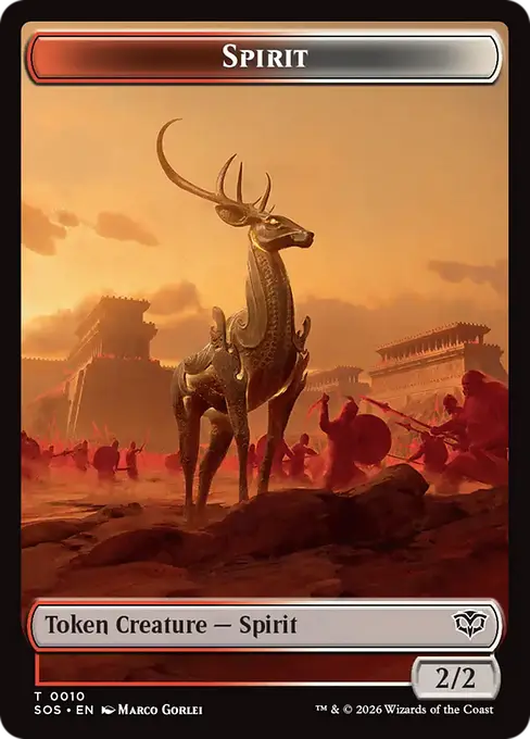 Spirit - Token Creature [TSOS-0010] [C]