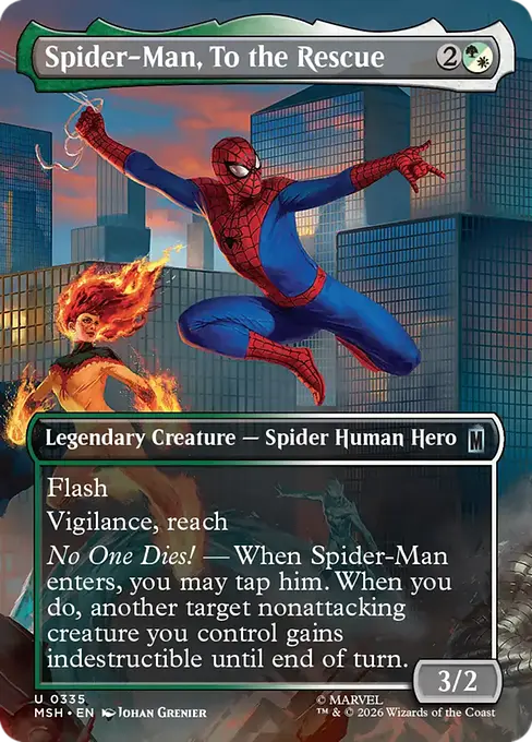 Spider-Man, To the Rescue [MSH-335] [U]