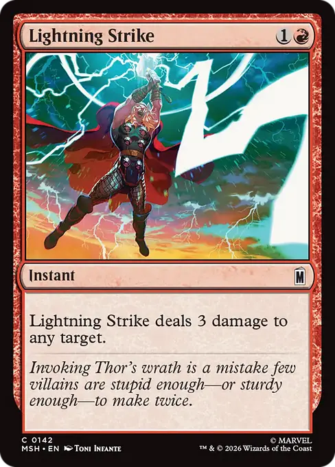 Lightning Strike [MSH-142] [C]