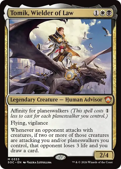 Tomik, Wielder of Law [SOC-333] [M]