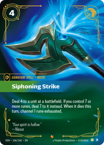 Siphoning Strike [VEN-146E]