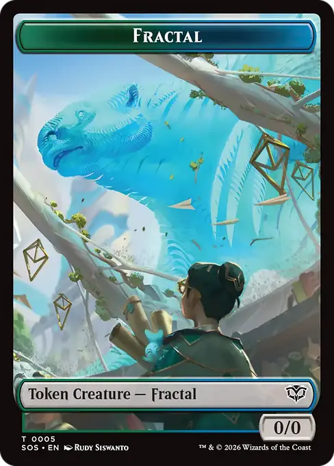 Fractal - Token Creature [TSOS-0005] [C]