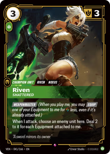 Riven - Shattered [VEN-041R]