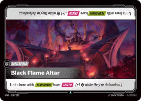 Black Flame Altar [UNL-208] [U]