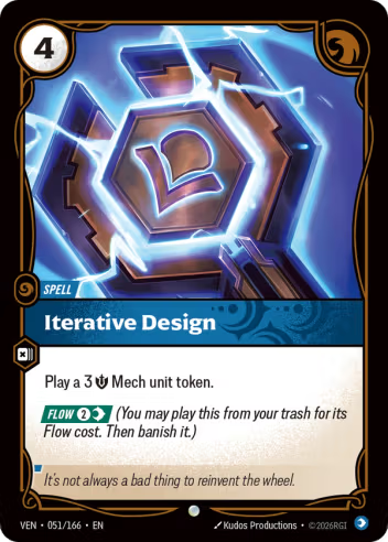 Iterative Design [VEN-051C]
