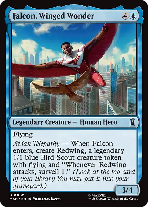 Falcon, Winged Wonder [MSH-052] [U]
