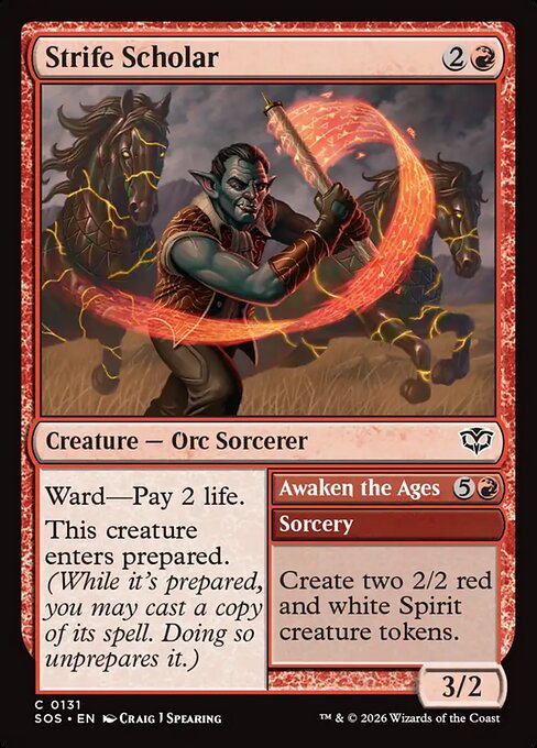 Strife Scholar // Awaken the Ages [SOS-131]