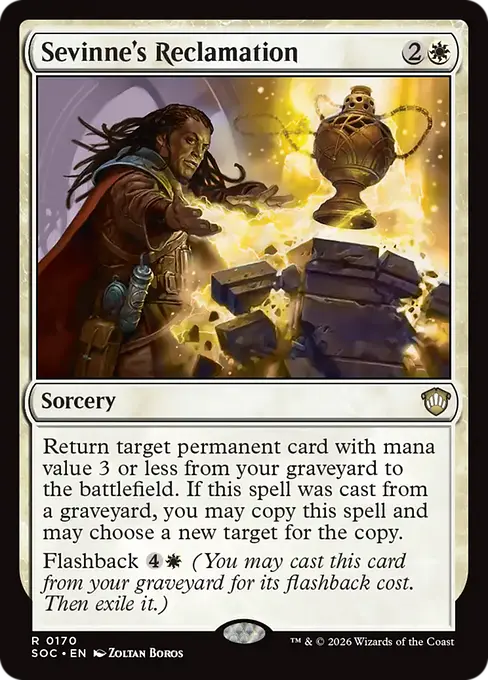 Sevinne's Reclamation [SOC-170] [R]