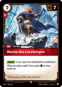 Revna the Lorekeeper [UNL-005] [C]