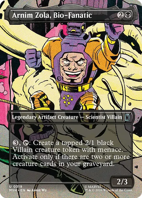 Arnim Zola, Bio-Fanatic [MSH-319] [U]