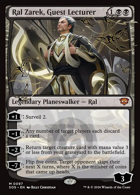 Ral Zarek, Guest Lecturer [SOS-097]