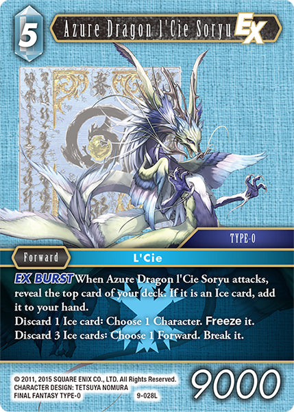 Azure Dragon I'Cie Soryu (09-028L) [Opus 9]