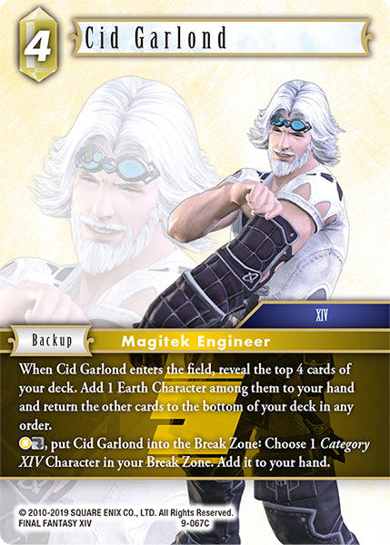 Cid Garlond (09-067C) [Opus 9]