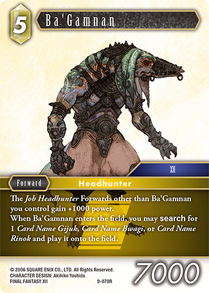 Ba'Gamnan (09-070R) [Opus 9]