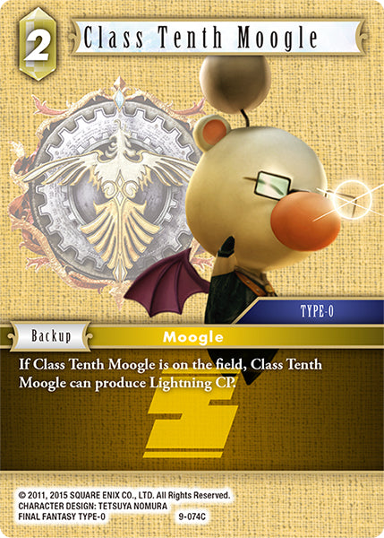 Class Tenth Moogle (09-074C) [Opus 9]